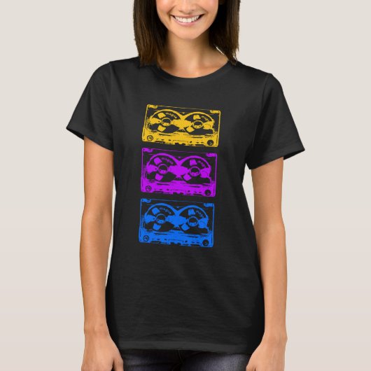Retro-Kassette T-Shirt (Vorderseite)
