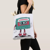 Retro-Kassette. Tasche (Von Nahem)
