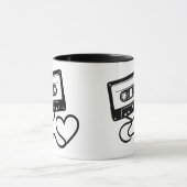 Retro-Kassette-Tasse - Eine Nostalgie Tasse (Zentrum)