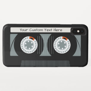 Retro-Kassetteband-Hüllen mit individuellem Text f Case-Mate iPhone Hülle