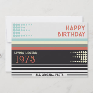 Retro Kassetten Happy Birthday Einladung