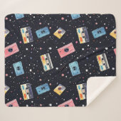 Retro-Kassetten im kosmischen Raum Sherpadecke (Vorderseite (Horizontal))