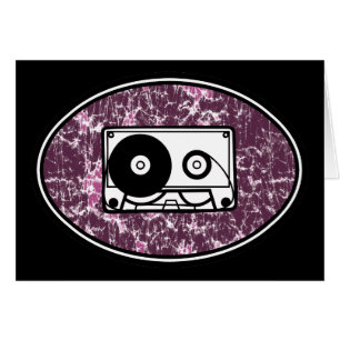 Retro Kassetten-Rosa