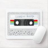 Retro Kassettenband-80erart Mousepad (Mit Mouse)
