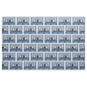 Retro Kassettengewohnheitsgewebe Stoff (Fat Quarter (45,7 x 55,9 cm))