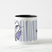 Retro Kat Tasse (Zentrum)