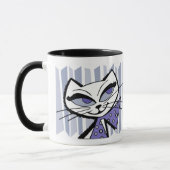 Retro Kat Tasse (Links)
