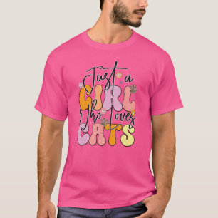 Retro Katze 3 T-Shirt