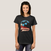 Retro Katze 4. Juli Meowica Merica Men Usa Ameri T-Shirt (Vorne ganz)