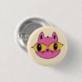 Retro-Katze Button (Vorne & Hinten)