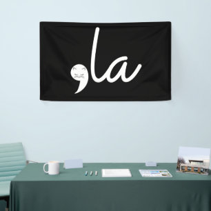 Retro-Katze Komma La Kamala Harris zur Präsidentin Banner