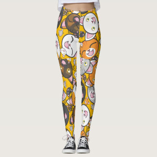 Retro Katze Leggings