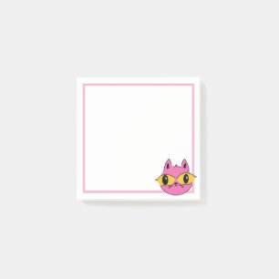 Retro-Katze Post-it Klebezettel