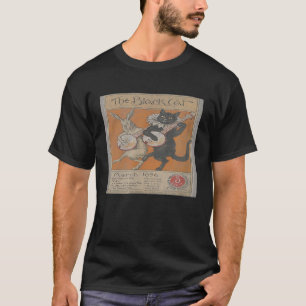 Retro-Katze und Kaninchen T-Shirt