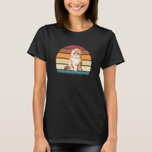 Retro-Katze Vintage-Katzenliebhaber 8 T-Shirt