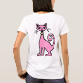 Retro Katzen - (F&B Entwurf) T-Shirt (Rückseite)