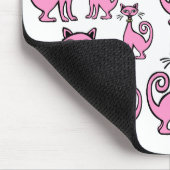 Retro-Katzen Mousepad (Ecke)
