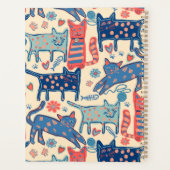 Retro-Katzen  Planer (Rückseite)