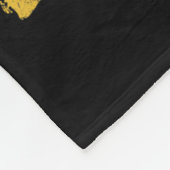 Retro-Katzen Typische Posen, grafisch für KatzenVa Fleecedecke (Ecke)