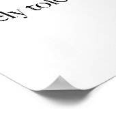 Retro kaum tolerierbares Funny Zitat für Spaß am A Poster (Ecke)