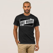 Retro Kautionen T-Shirt (Vorne ganz)