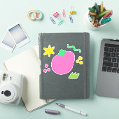 Retro-Kawaii-Aufkleber-Packung Aufkleber (iPad Hülle)