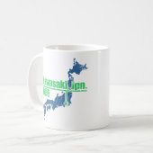 Retro Kawasaki Kaffeetasse (Vorderseite Links)