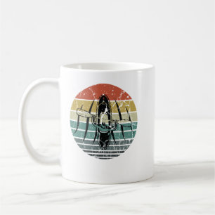 Retro Kayak Canoe Lover Funny Kayaking Paddling Ka Kaffeetasse