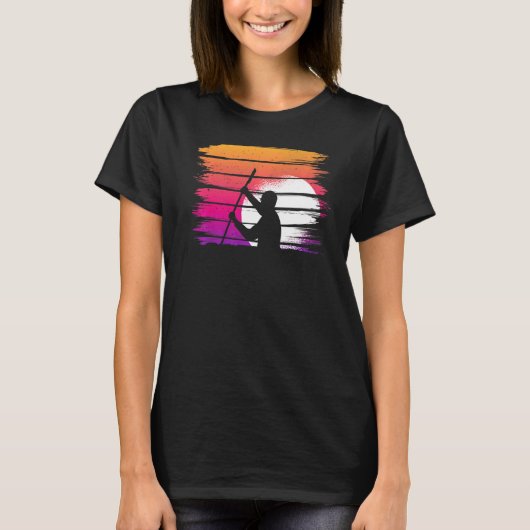 Retro Kayaking 1 T-Shirt (Vorderseite)