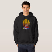 Retro Kayaking Hoodie (Vorne ganz)