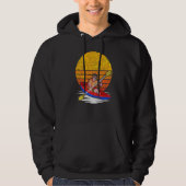 Retro Kayaking Hoodie (Vorderseite)
