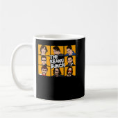 Retro Keanu Art erhält Cooles Grafikgeschenk Kaffeetasse (Links)