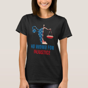 Retro keine Frau für die Justiz T-Shirt