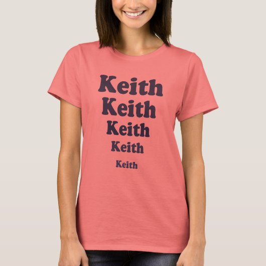 Retro Keith T-Shirt (Vorderseite)