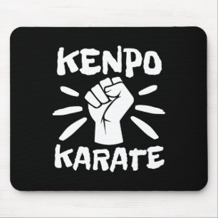 Retro Kenpo Karate Kempo Karate Martial Arts Mousepad