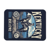 Retro Kentucky Magnet (Horizontal)