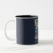 Retro Kentucky Zweifarbige Tasse (Links)