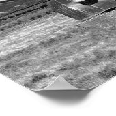 Retro Kenworth Frontal (bearbeiten #2) Poster (Ecke)