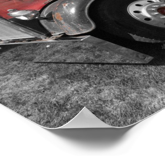 Retro Kenworth Poster (Ecke)