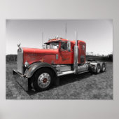 Retro Kenworth Poster (Vorne)