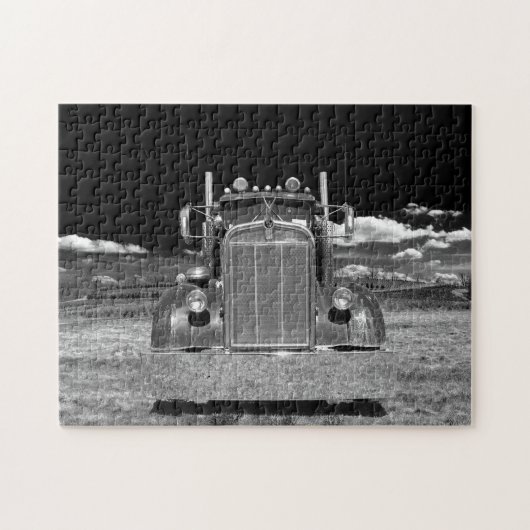 Retro Kenworth Puzzlespiel Puzzle (Horizontal)