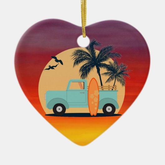 Retro Keramik Ornament (Vorne)