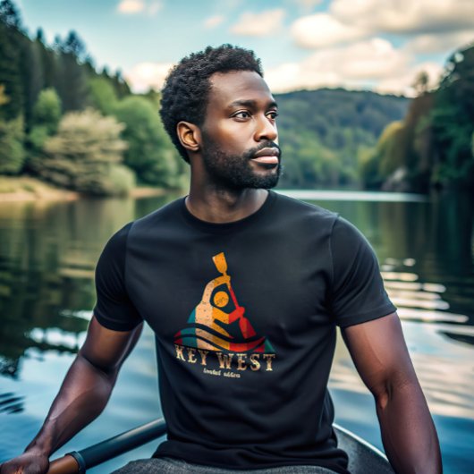Retro Key West Kayaking T-Shirt
