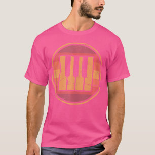Retro Keys - Klavierunterricht Klavierspieler Klav T-Shirt