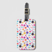 Retro-KI-Raum Gepäckanhänger (Vorderseite Vertikal)