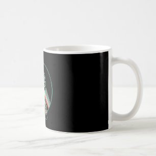 Retro Kickboxen Martial Arts und Kickboxen Liebhab Kaffeetasse