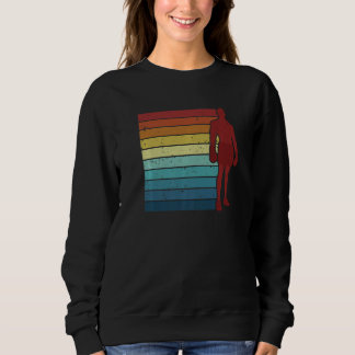 Retro Kickboxer Boxer Thai Boxer Fist Fighter Boxe Sweatshirt