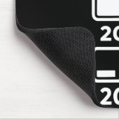 Retro Kids Funny Happy New Year 2026 2027 67 Meme Mousepad (Ecke)