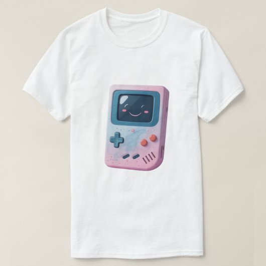 Retro Kids Gaming Console T-Shirt (Design vorne)
