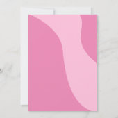 Retro Kids Girl Halloween-Party Einladung (Rückseite)